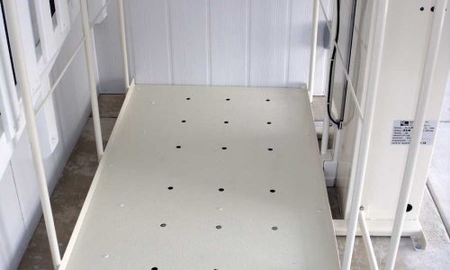 Exterior Vertical Platform Lift for wheelchair mobile home entry