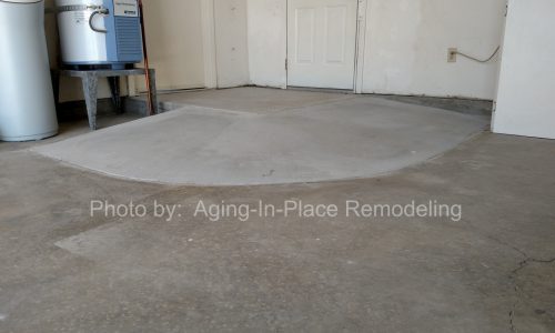 Custom Concrete Wheelchair Ramp