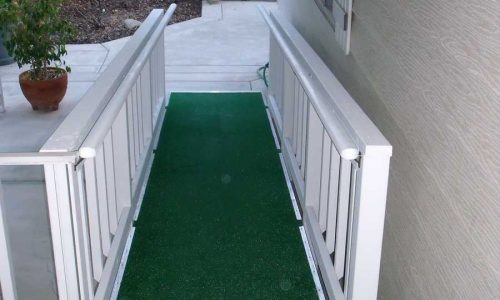 Custom Mobile Home Ramp