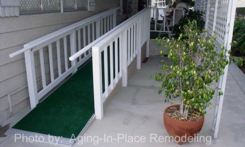 Custom Mobile Home Ramp