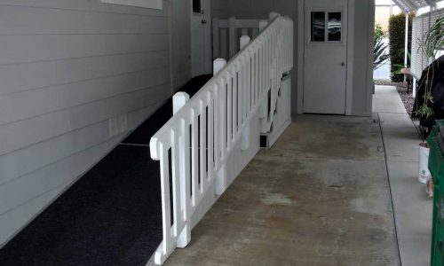 Custom Mobile Home Ramp