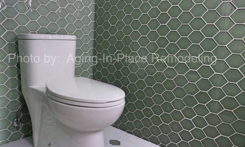 Updated modern bathroom remodel 