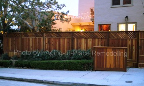 Custom Fence for Additional Privacy