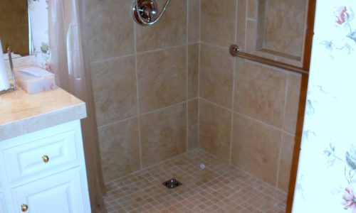 Wheelchair Accessible Shower Remodel