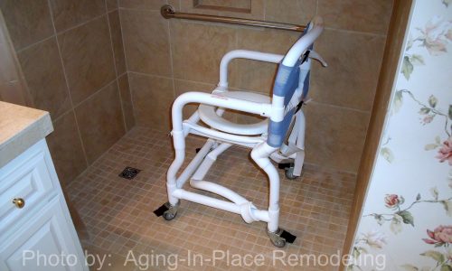 Wheelchair Accessible Shower Remodel