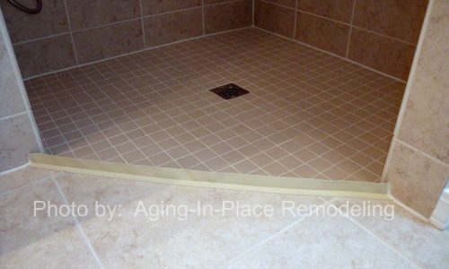 Barrier Free Shower Remodel