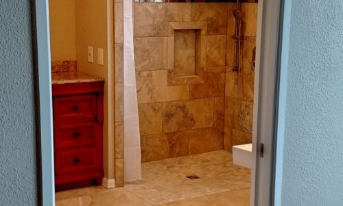 Wheelchair Accessible Bathroom Remodel