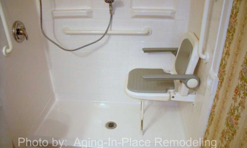 Best Bath Fiberglass Roll-In Shower