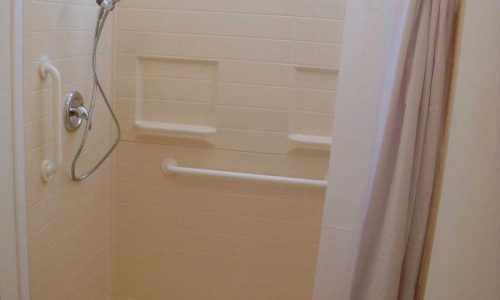 Best Bath Fiberglass Roll-In Shower