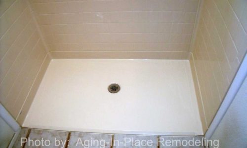 Best Bath Fiberglass Roll-In Shower