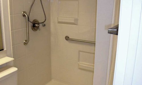 Best Bath Fiberglass Roll-In Shower