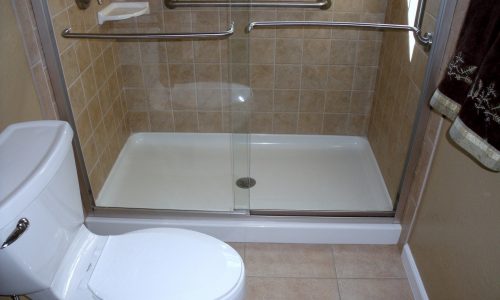 Bathroom Remodel with Low Threshold Shower