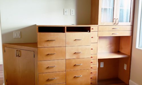 Custom Dresser and Storage