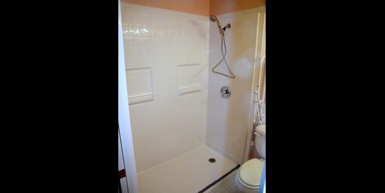 Fiberglass Roll-In Shower